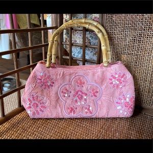 Pink Sequin Purse